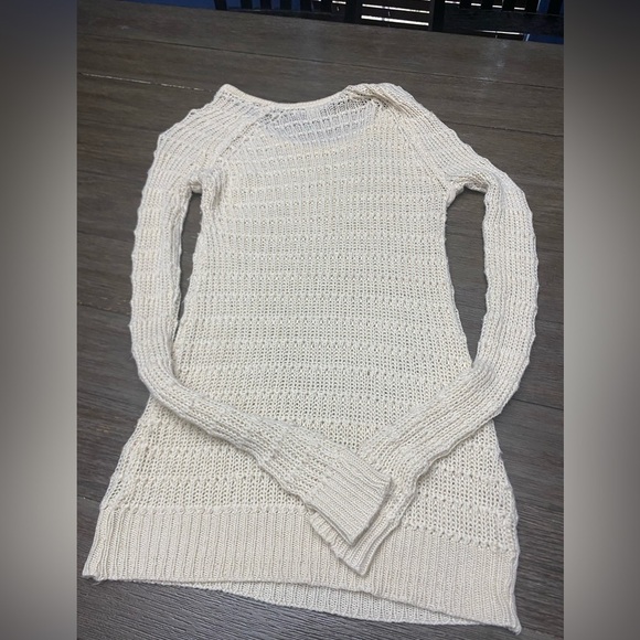 Love Change Loose Open Knit Sweater Women Size Medium - Picture 7 of 7